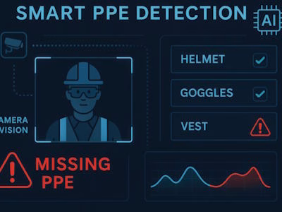 AI PPE Detection at a Manufacturing Facility